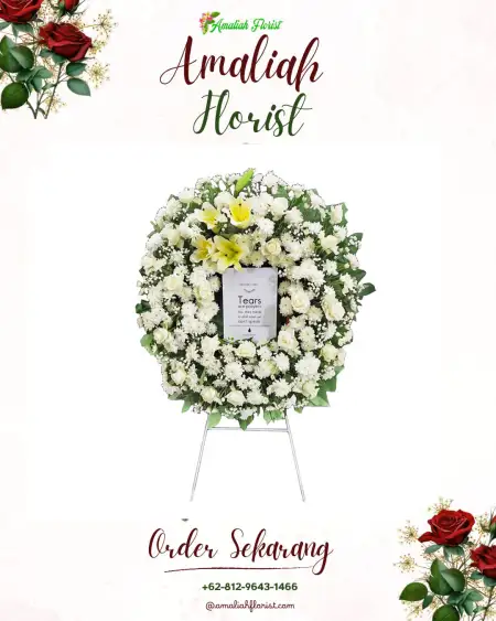 Krans Bunga Duka Qurnia Mataram